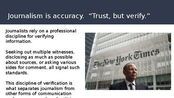 Introduction to Journalism: Ethics, Reporting & News Writing Basics | Slideshow
