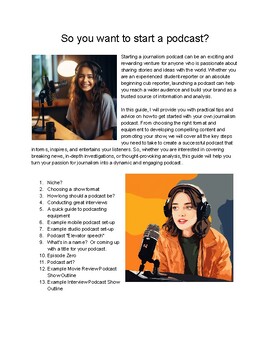 Podcasting for Teachers: Formats, Equipment, Interviewing, Publishing + More!