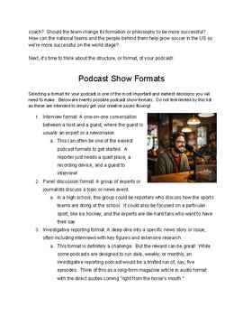 Podcasting for Teachers: Formats, Equipment, Interviewing, Publishing + More!
