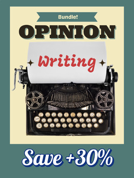 Journalism: Opinion Writing Mini-Unit Bundle: Teach, Plan, and Assess preview image 1