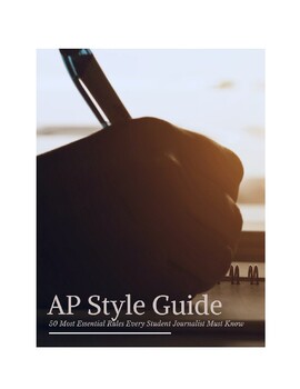 AP Style Guide for Journalism Students | 50 Rules, Quiz & Key | 9-12 preview image 1