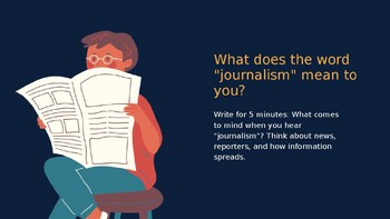 Journalism Bell Ringers: 243 Daily Prompts | Full Year | Slideshow | Grades 8-12