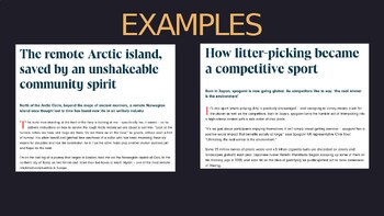 Gratitude Journalism: Hero Feature Writing Slideshow | 15 Slides | 7-12
