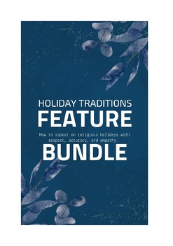 Holiday Traditions Feature Story Assignment | Inclusive Journalism | 7-12 preview image 1
