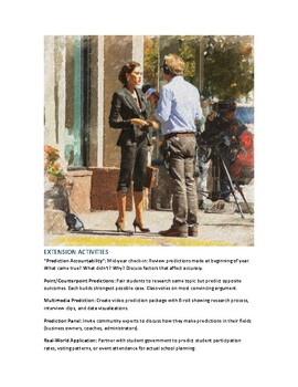 Predictions Journalism Unit | Evidence-Based Forecasting | 2-3 Weeks | 9-12