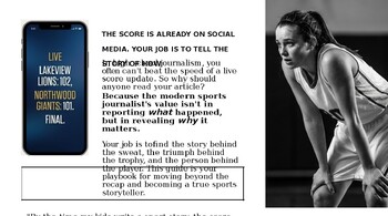 Beyond the Score: Sports Journalism | Game Stories, Features & Columns Slideshow