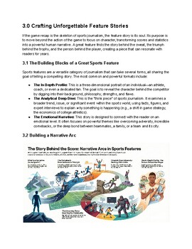 The Modern Sportswriter's Playbook | Sports Journalism Training Manual 9-12