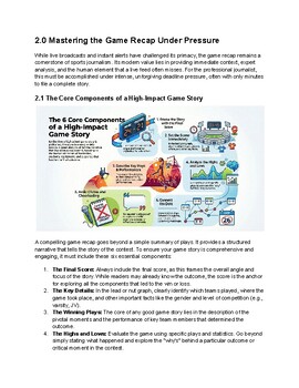 The Modern Sportswriter's Playbook | Sports Journalism Training Manual 9-12