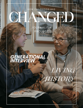 How Childhood Has Changed | Intergenerational Feature Writing | 8-12 preview image 1