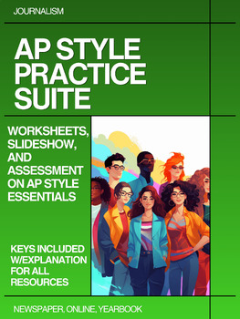 Journalism: AP Style Practice Suite | Complete Teaching Bundle