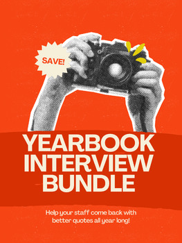 Yearbook Interview Techniques | Slideshow and Tip Sheet | Grades 9-12