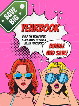 Yearbook Staff Skills Bundle | Interviews, Photography, Captions | 9-12