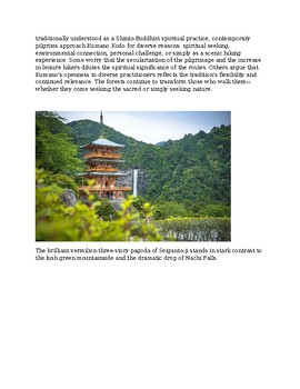 Kumano Kodo: Ancient Pilgrimage Routes — Nature, Spirituality & Journey