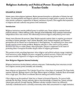IB Religion & Society Bundle: Concepts 1-4 with Example Essays & Teacher Guides