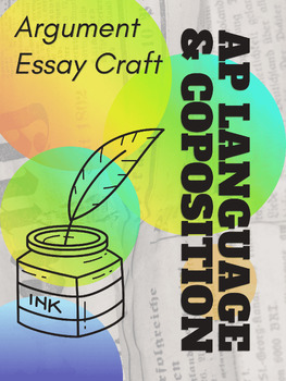 AP Lang Unit 6: Argument Essay Craft | FRQ 3 Prep High&nbsp;School