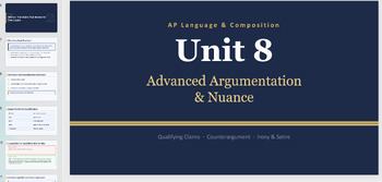 AP Language & Composition: Complete 9-Unit Curriculum Bundle