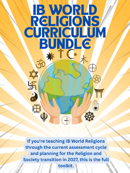 IB World Religions & Religion and Society Complete Bundle | 14 Resources